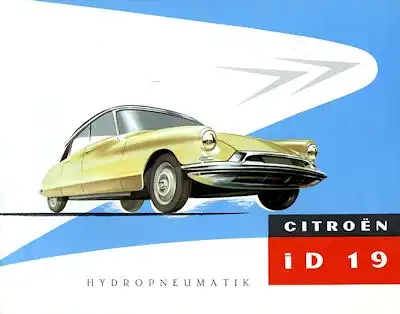 Citroen ID 19 Prospekt 9.1959