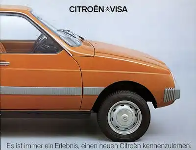 Citroen Visa Prospekt 9.1978