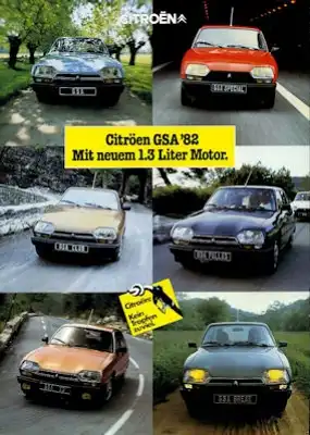 Citroen GSA Prospekt 9.1981