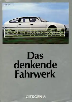 Citroen Fahrwerk Prospekt 3.1982