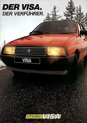 Citroen Visa Prospekt 7.1983