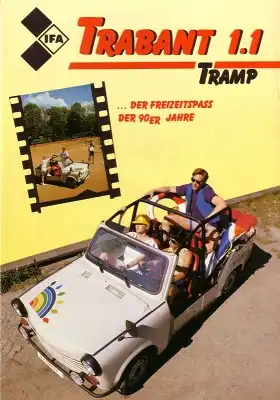 Trabant 1,1 Tramp Prospekt ca. 1990