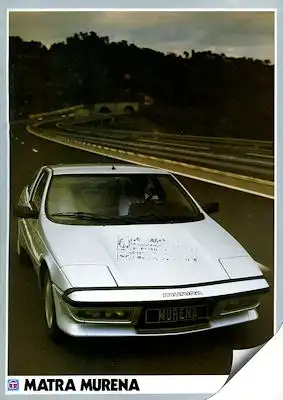 Talbot Matra Murena Prospekt 1983