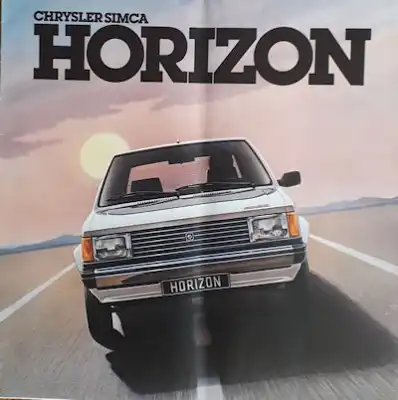 Simca Horizon Prospekt 8.1978