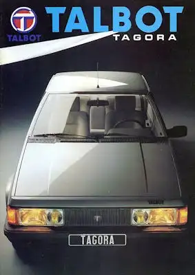 Talbot Tagora Prospekt 1982