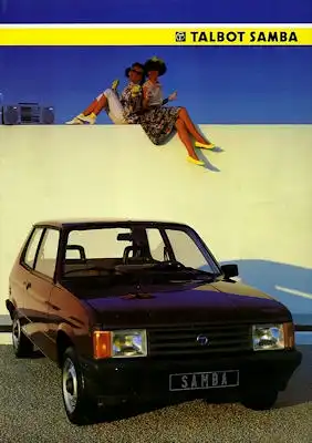 Talbot Samba Prospekt 1985