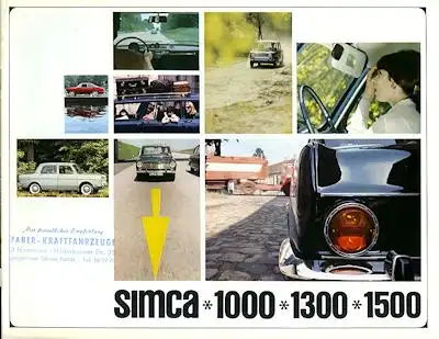 Simca Programm 9.1964