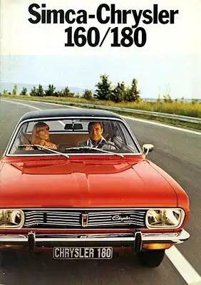 Chrysler 160 / 180 Prospekt 1975