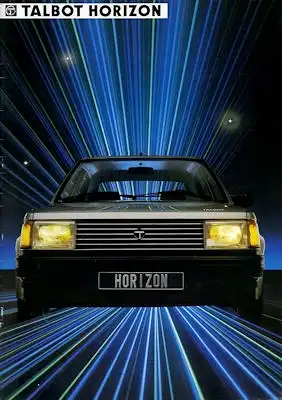 Talbot Horizon Prospekt 1984