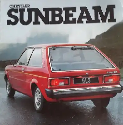 Chrysler Sunbeam Prospekt 8.1978