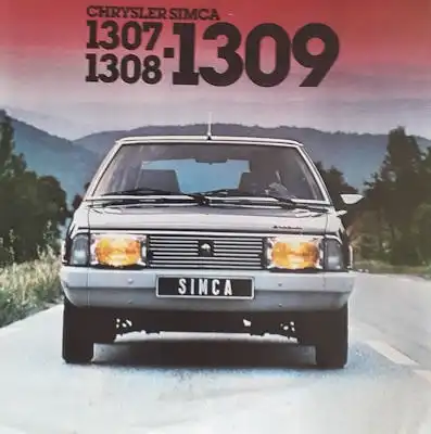 Chrysler 1307 1308 1309 Prospekt 8.1978