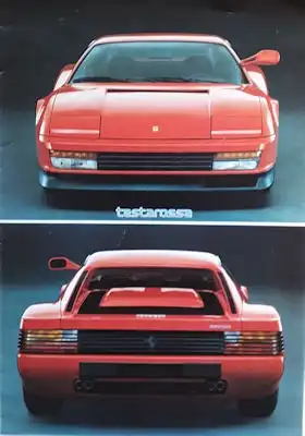 Ferrari Testarossa Prospekt 1984/85