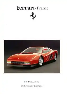 Ferrari Preisliste 7.1986 f