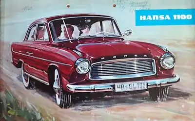 Hansa 1100 Prospekt ca. 1960