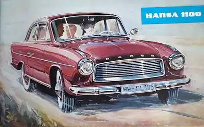 Hansa 1100 Prospekt ca. 1960