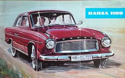 Hansa 1100 Prospekt ca. 1960