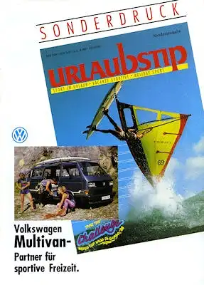 VW T 3 Multivan Test 1989