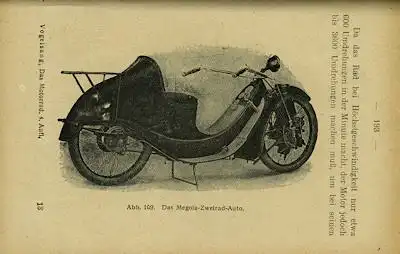 Volckmanns Kraftfahrer Biblothek Bd.03 Das Motorrad 1923