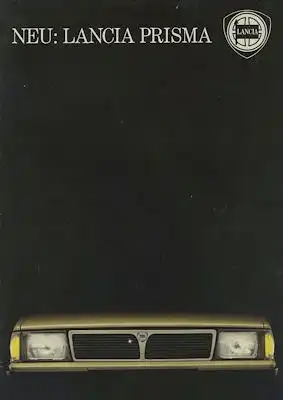 Lancia Prisma Prospekt 3.1983