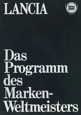 Lancia Programm 9.1981