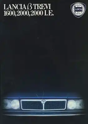 Lancia Beta Trevi Prospekt ca. 1982
