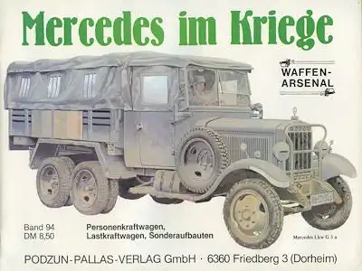 Podzun-Pallas Verlag Mercedes im Kriege 1980er Jahre