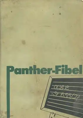 Panther-Fibel D 655/27 Nachdruck