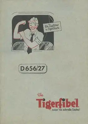 Tiger-Fibel D 656/27 Nachdruck