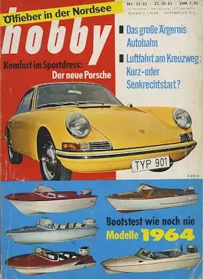 Hobby Nr. 22/1963 Porsche 901 Bericht