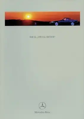 Mercedes-Benz SL Special Edition Prospekt 12.1997