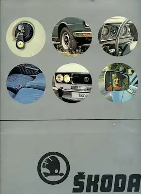 Skoda Programm-Mappe ca. 1980 cz