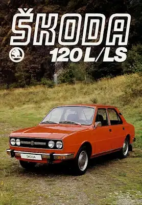 Skoda 120 L/LS Prospekt ca. 1980