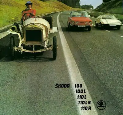 Skoda 100 / 110 Programm ca. 1971