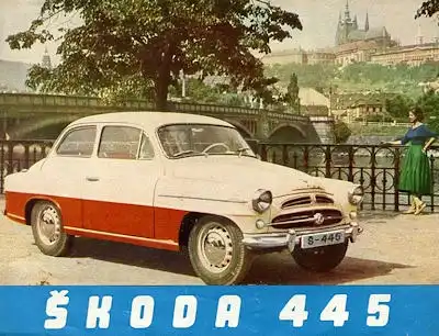 Skoda 445 Prospekt 1959