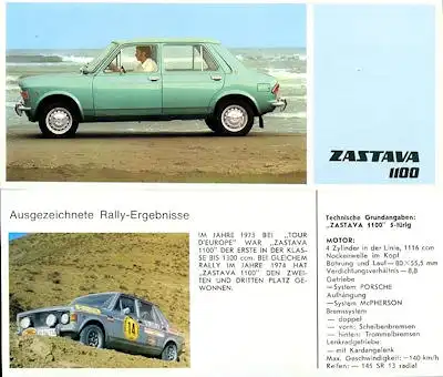 Zastava 1100 Prospekt ca. 1975