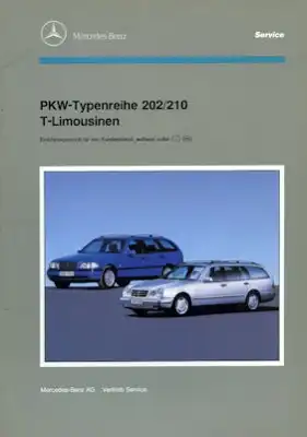 Mercedes-Benz Typ 202 / 210 T-Limousinen Reparaturanleitung 1.1996