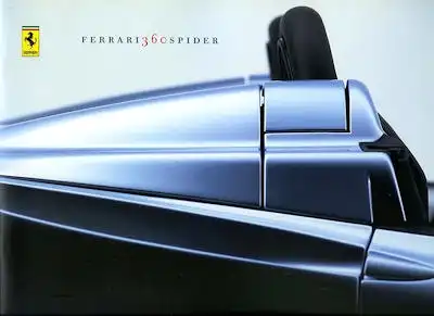 Ferrari 360 Spider Prospekt 2000