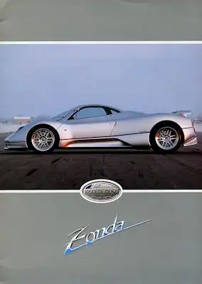 Pagani Zonda C 12 Prospekt 1999