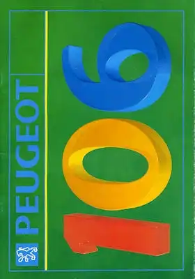Peugeot 106 Prospekt ca. 1992