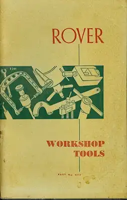 Rover Werkstattwerkzeuge ca. 1970 e