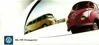 VW T 1 Bus / Transporter Prospekt 1955