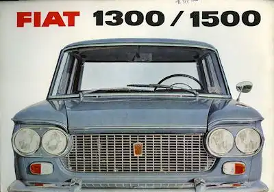 Fiat 1300 / 1500 Prospekt 1962