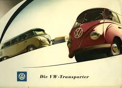 VW Mappe für T 1 Prospekte 1955
