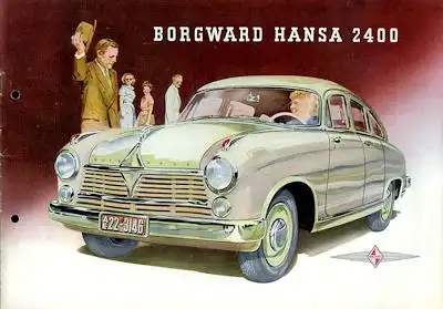 Borgward Hansa 2400 Prospekt 1953