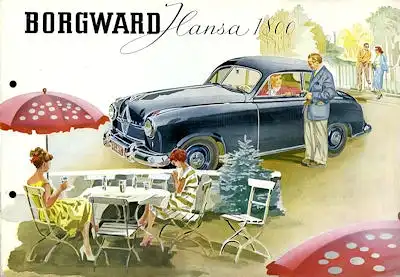 Borgward Hansa 1800 Prospekt 3.1954