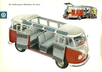 VW T 1 Bus Prospekt ca. 1959 nl