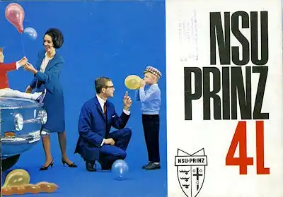 NSU Prinz 4 L Prospekt ca. 1966