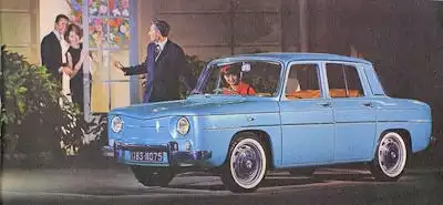 Renault 8 Major Prospekt 1962