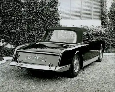 Facel Vega Facellia 2 Pressefotos 1960