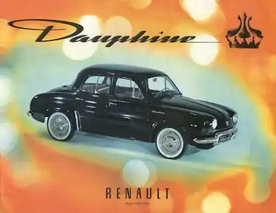 Renault Dauphine Prospekt 1960 f